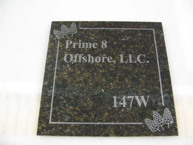 Granite Suite Plate Office Signage