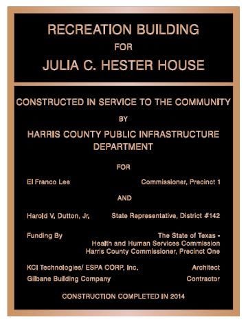 Plaques | Construction