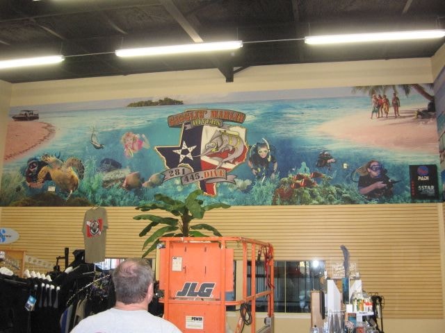 Houston Area Wall Mural and Graphics