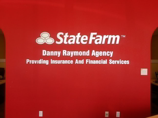 Interior Logo and Reception Custom Signage for Houston Business