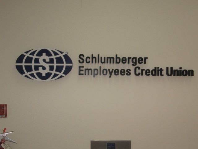 Interior Logo and Reception Custom Signage for Houston Business