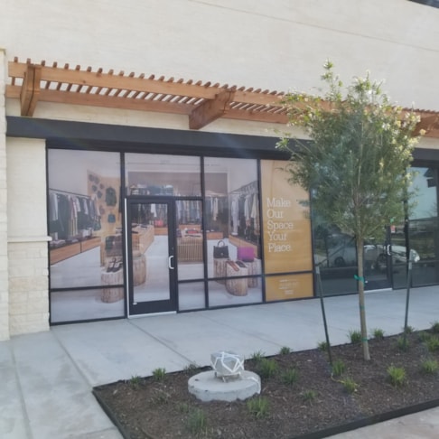 Commercial property manager leasing signage