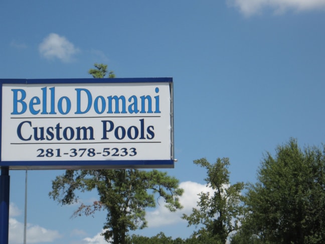 Lighted Metal Box Sign Spring, TX 