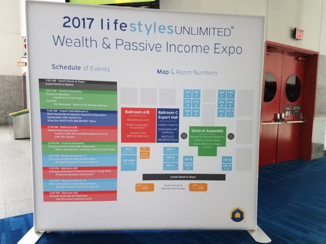 8 by 8 trade show display