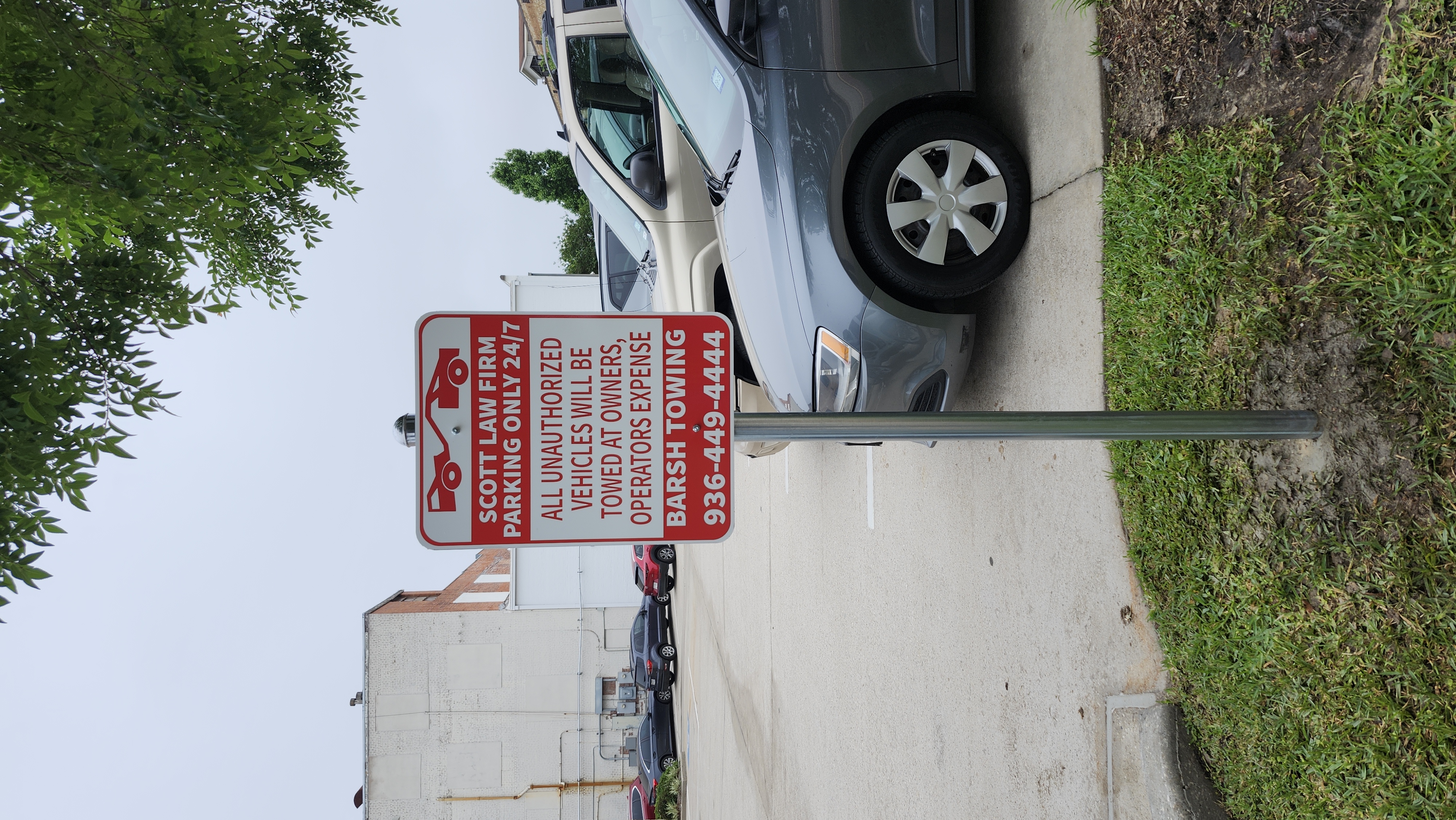 Parking Lot Signs | Professional Services | Conroe, Texas | Metal