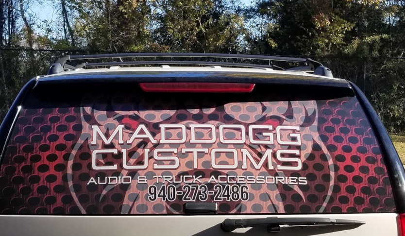 Vehicle Window Decals, Graphics & Lettering | Professional Services