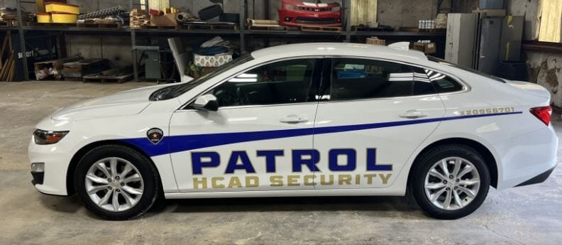 Vehicle Graphics & Lettering | Government & Public Office Signs | Houston, TX | Vinyl