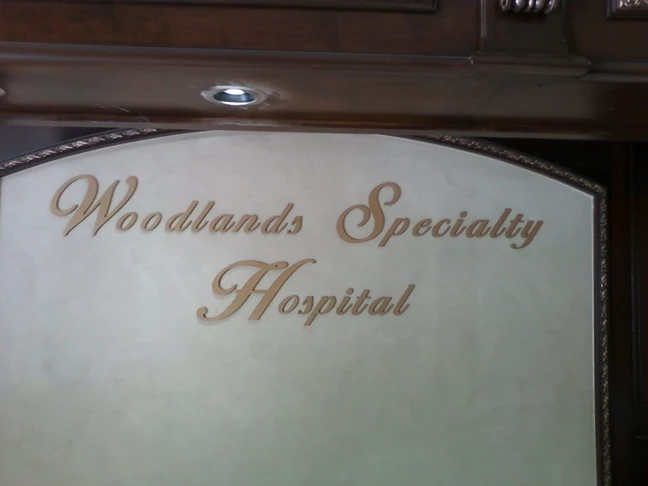 Specialty Hospital in The Woodlands interior signage