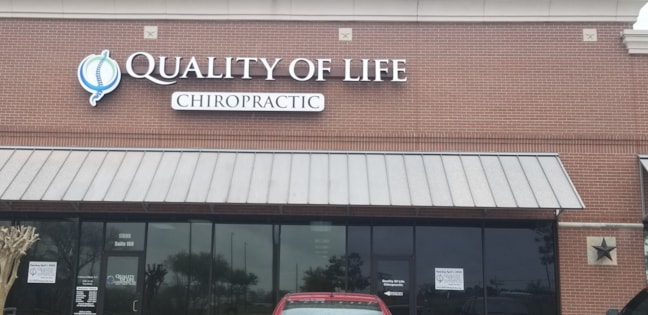 Lighted Channel Letters Building