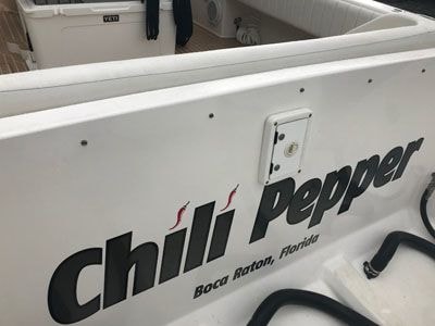 Boat Lettering