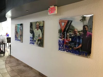 Acrylic Signage for the YMCA