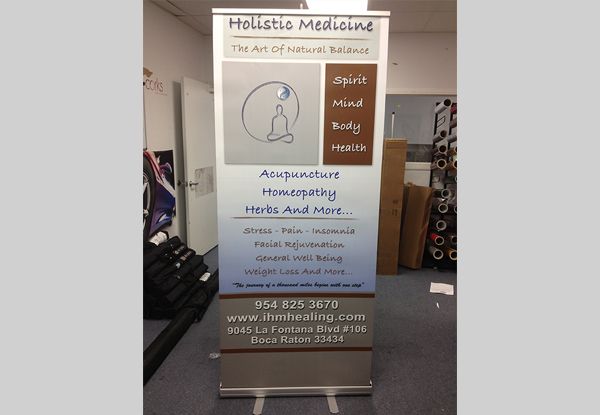  - Image360-Boca-Raton-FL-Freestanding-Banner-Stand-Healthcare-Holistic-Medicine