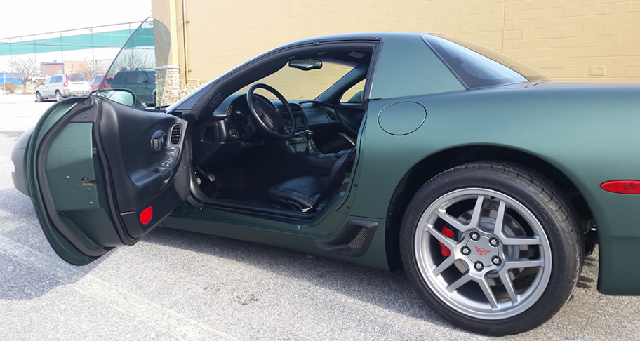 Corvette Car Wrap by Image360 York