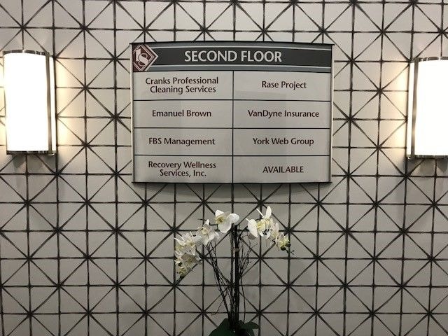 Directory and Wayfinding Signage