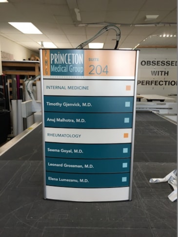 Directory and Wayfinding Signage