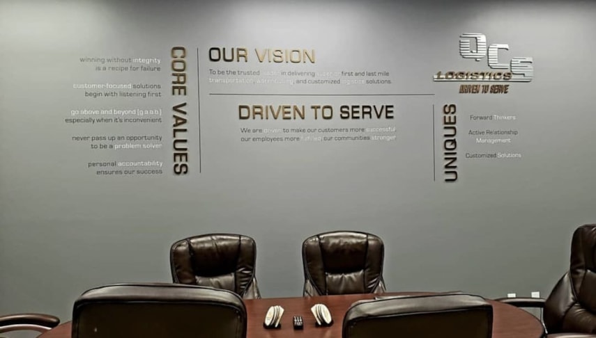 3D Signs & Dimensional Letters | Transportation, Logistics, & Distribution