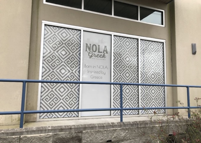 Storefront Window Perforation
