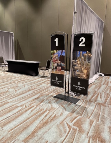 Hanging Banner Stands for Event