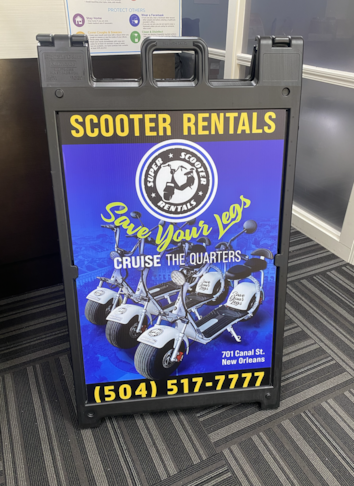 A-Frames & Sidewalk Signs | Transportation, Logistics, & Distribution