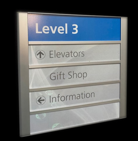 Directory and Wayfinding Signage