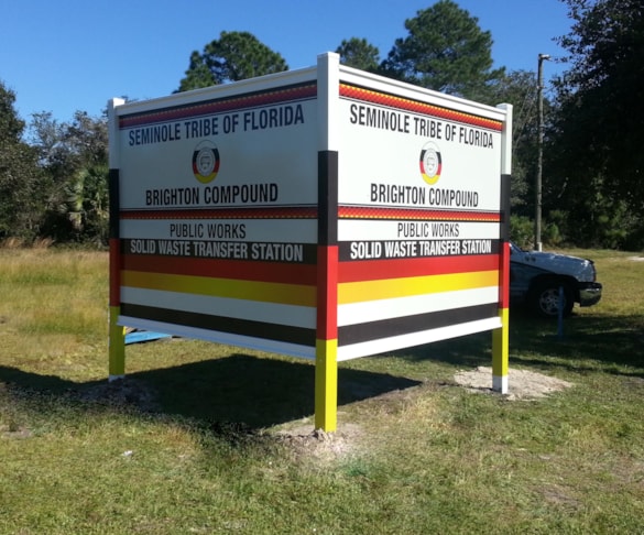 Post and Panel Signs