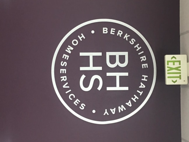 Wall vinyl for Berkshire Hathway Homeservices 
