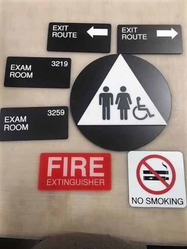 ADA & Disability Signs for a Medical Center