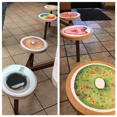 Custom Floor Graphics that Look Real Enough to Eat