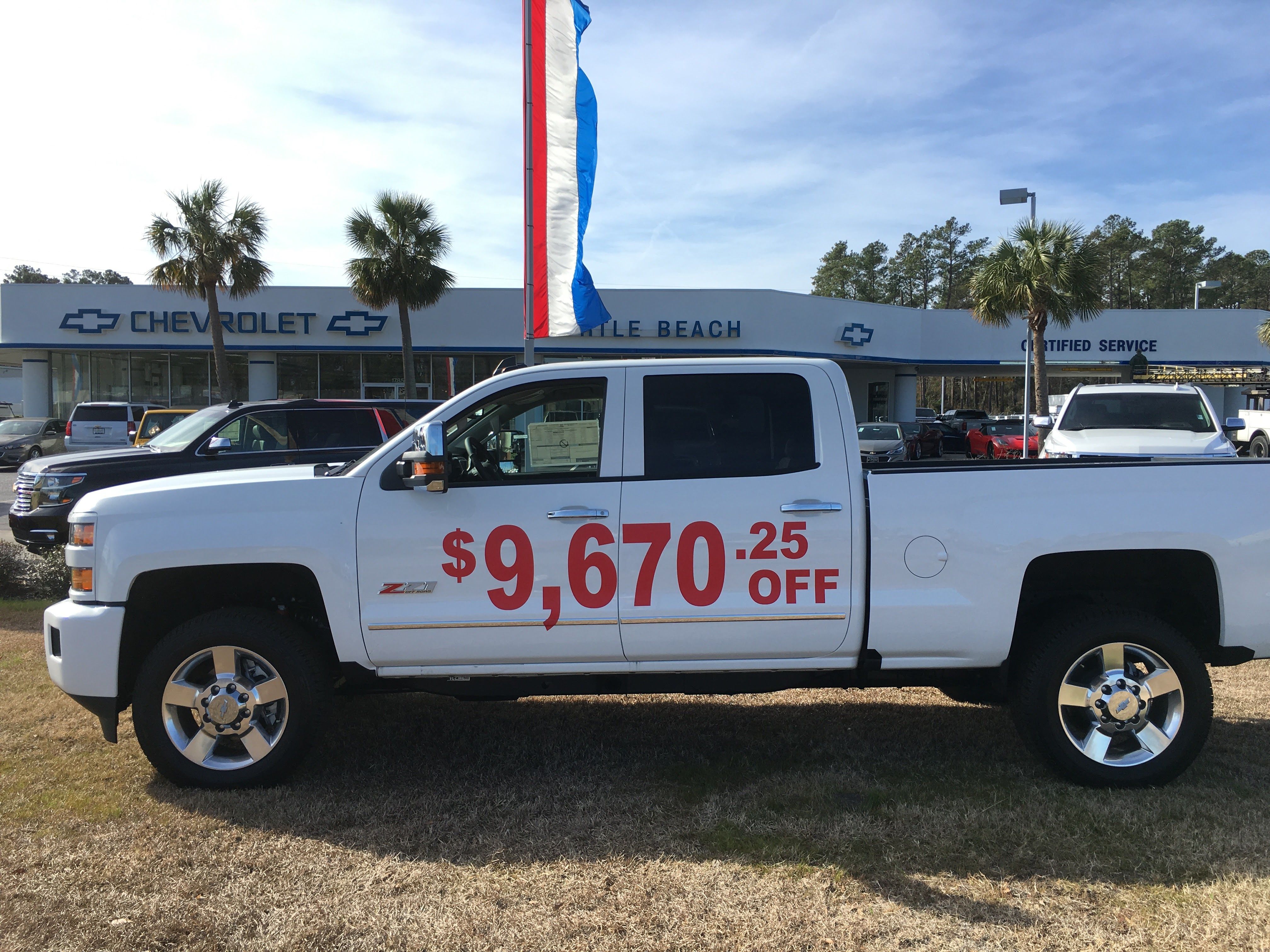 Pickup Sale Truck Decal