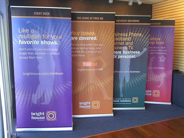 2-sided Retractable Banner Stand