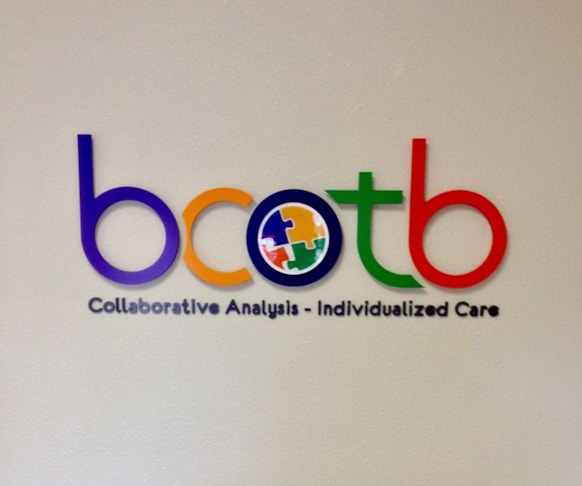 bcotb -  Custom Indoor Sign with 1/2 PVC Dimensional Letters Painted to Logo Specifications