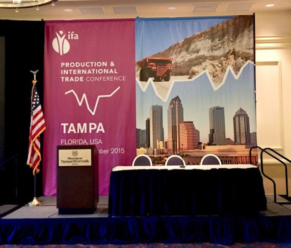 Custom Indoor 10 x 10 Fabric Backdrop Banner and Frame