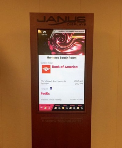 Custom Indoor Digital Sign