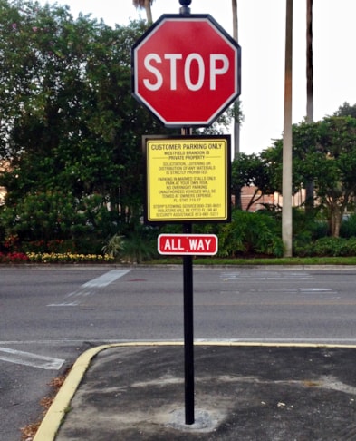 Traffic Control Signage