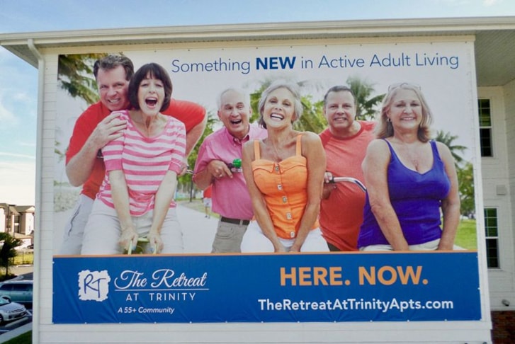 Custom Building Banner Wrap 30 W x 20 H