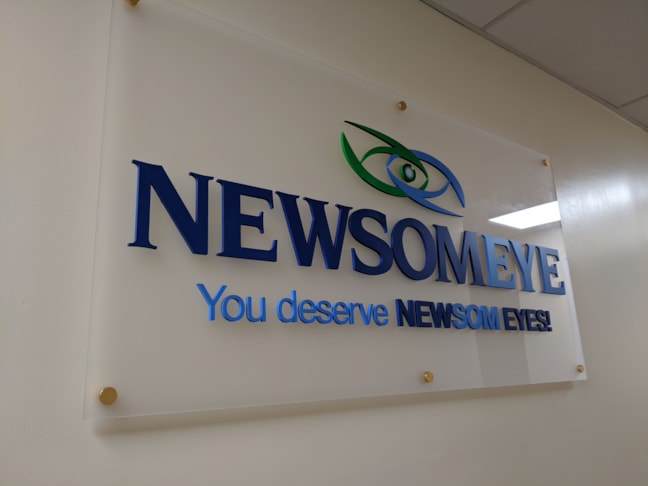 Dimensional Letters on Acrylic with Stand-offs