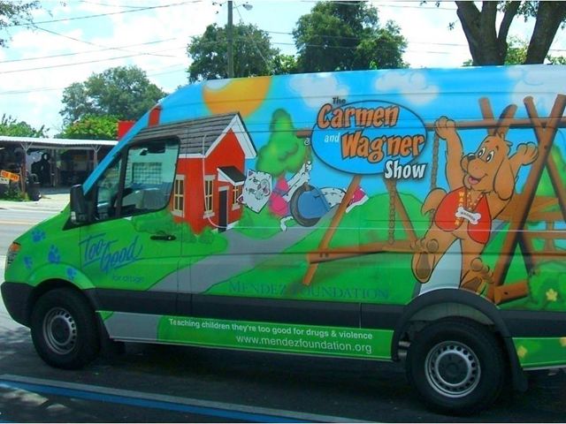 Van Wrap for the Mendez Foundation