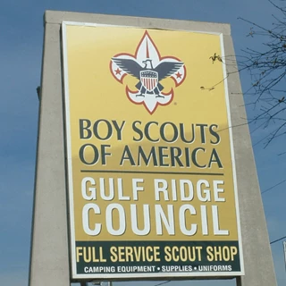 Outdoor Sign for Boyscouts