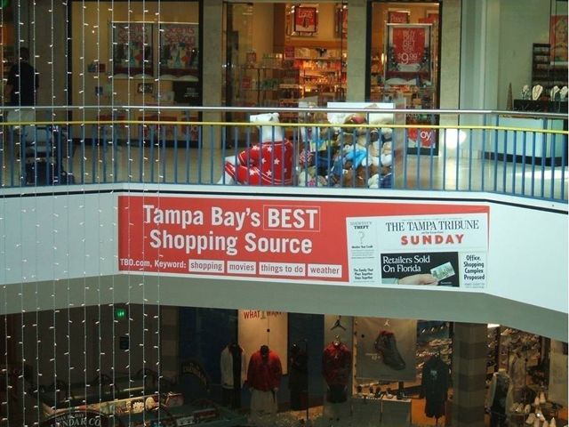 Indoor Banner for the Tampa Tribune