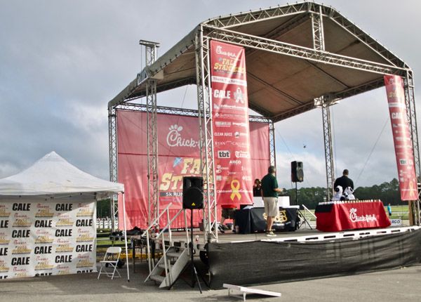 Custom Fundraiser Event Signage