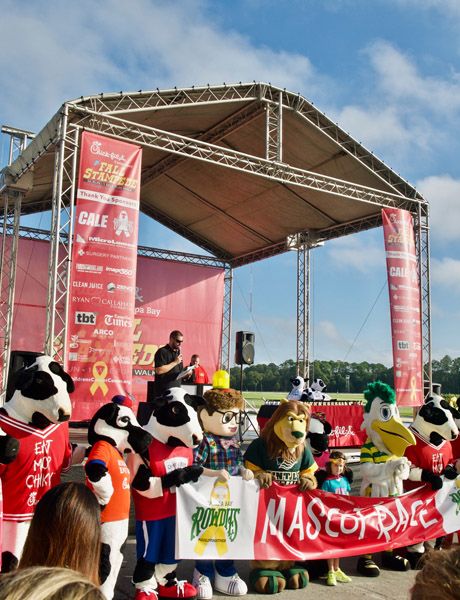 Custom Fundraiser Event Main Stage Banners