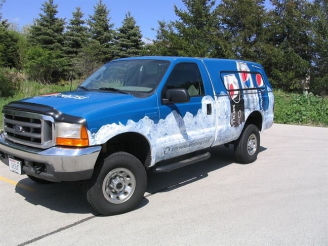 Ford F350 Pick Up - Full Wrap - 102.9FM The HOG