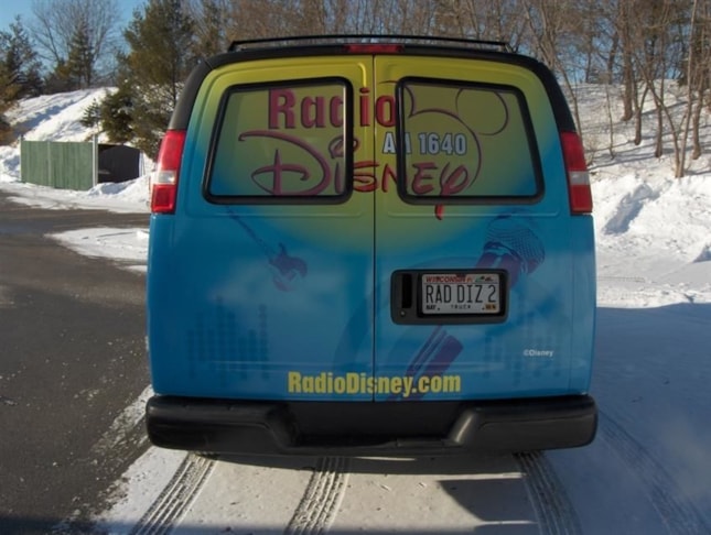 Chevy Express - Full Wrap - Radio Disney AM 1640