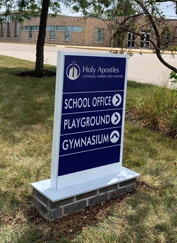 Directory and Wayfinding Signage | K-12 School Signs & Displays