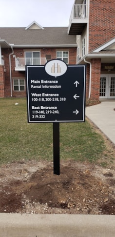 Directory and Wayfinding Signage | Property Management