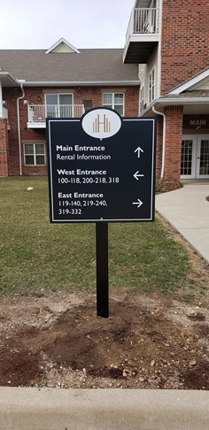 Directory and Wayfinding Signage | Property Management