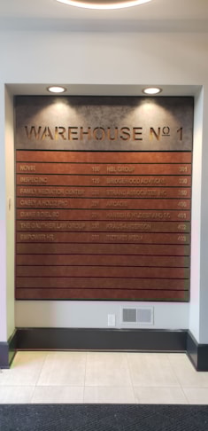 Directory and Wayfinding Signage | Property Management