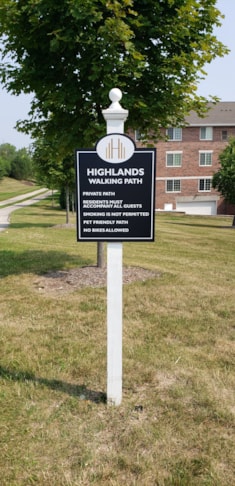 Safety & Regulatory Signs | Property Management