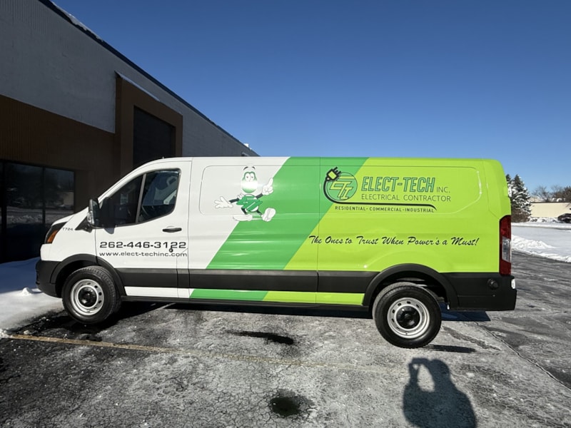 Vehicle Wraps | Service and Trade Organizations | New Berlin WI | Vinyl