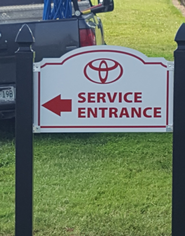 Parking Lot Signs